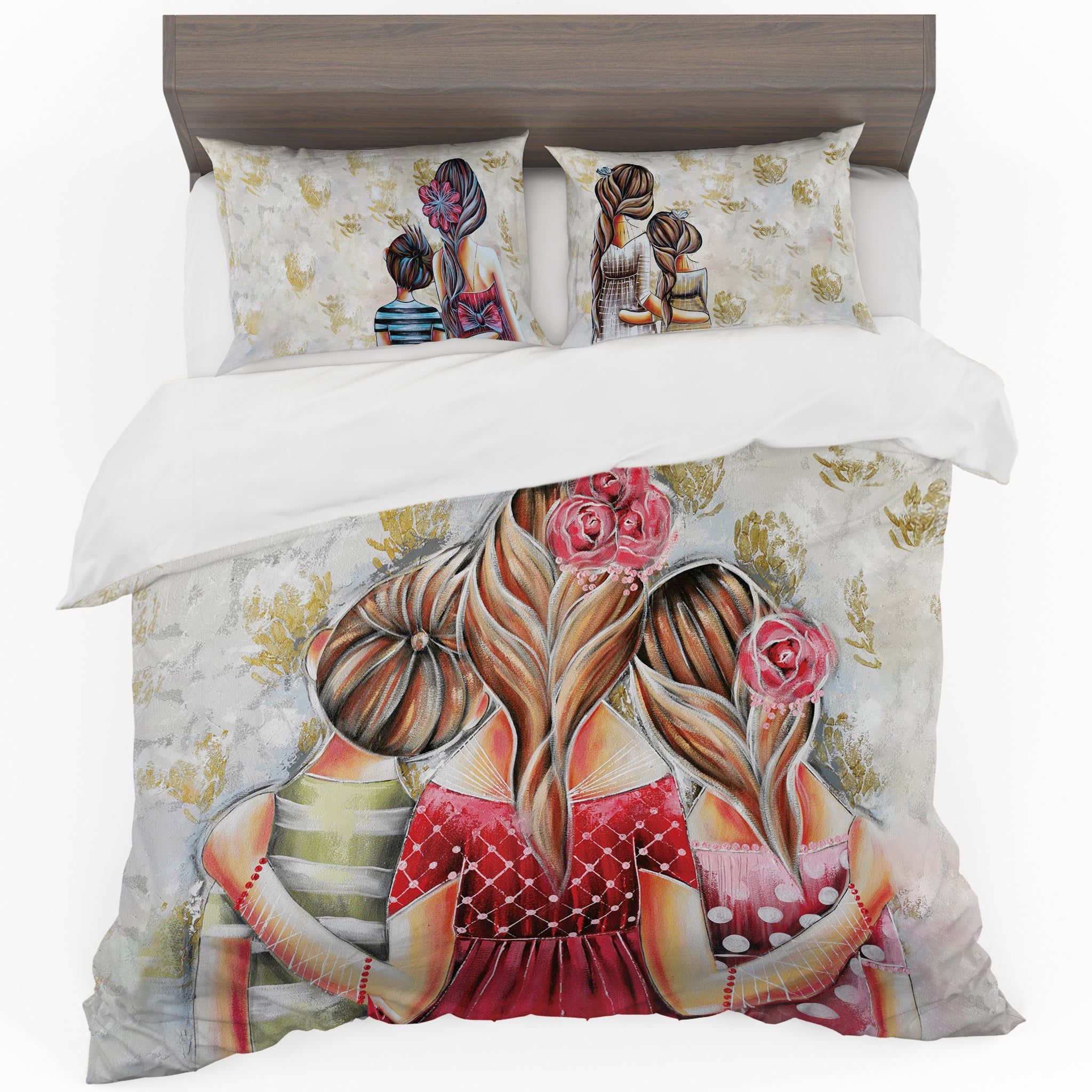Mother & Kids Duvet Cover Set King