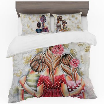 Mother & Kids Duvet Cover Set King