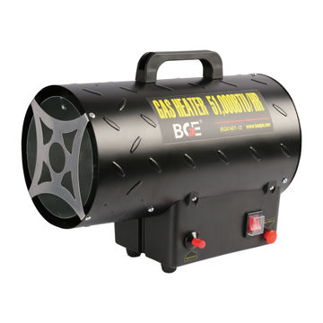 Bluetech Fans Black 30kW Remote Control Gas Heater