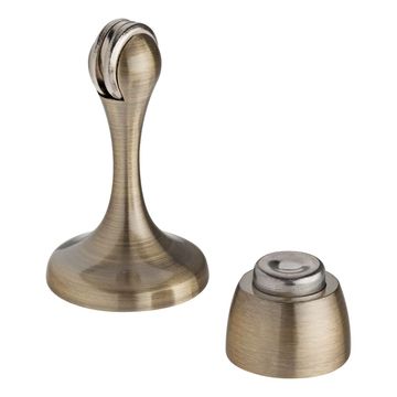 EB3216 MAG DOORSTOP ANTIQUE BRASS