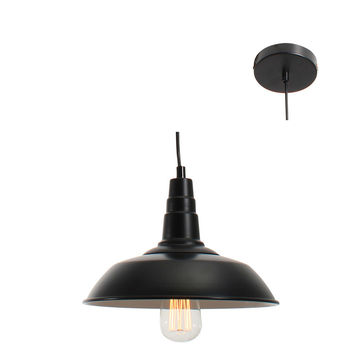 Farmhouse - Pendant - 260mm - Black