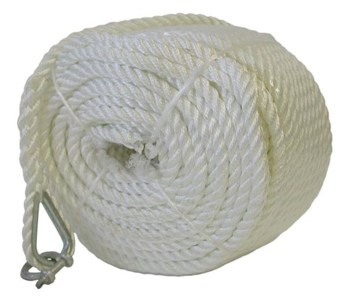 Polyester Anchor Rope - 8mm x 50 Meter Roll