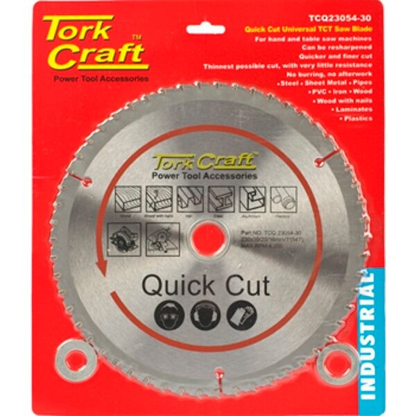 Universal Quick Cut Tct Blade 230X54T 30-20