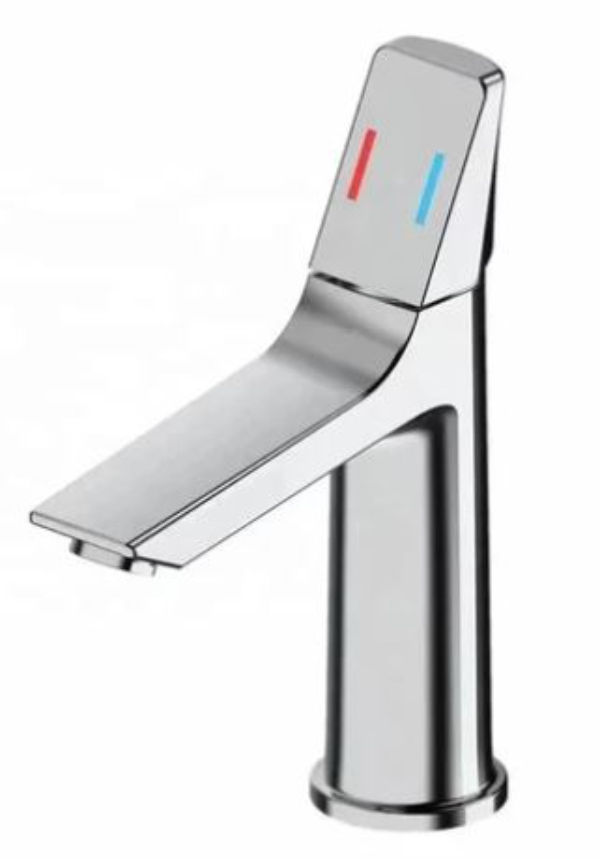 HOMZ CHROME ELEGANT BASIN FAUCET