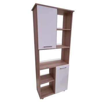 Manchester Bookshelf - Sahara & White