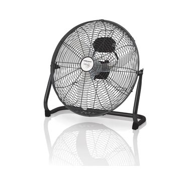 Mellerware Fan Floor Fan Steel Black 40cm 35W  16''