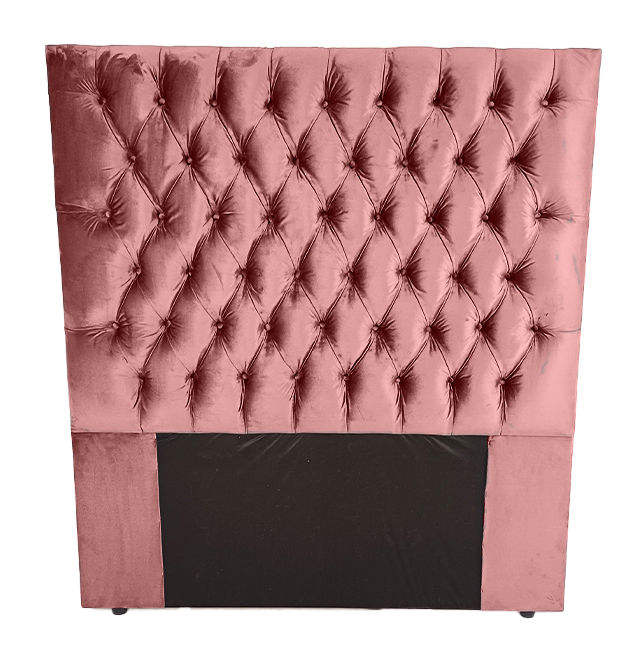 Designer Concepts Gabriela Modern Deep Buttoned Headboard - Pink