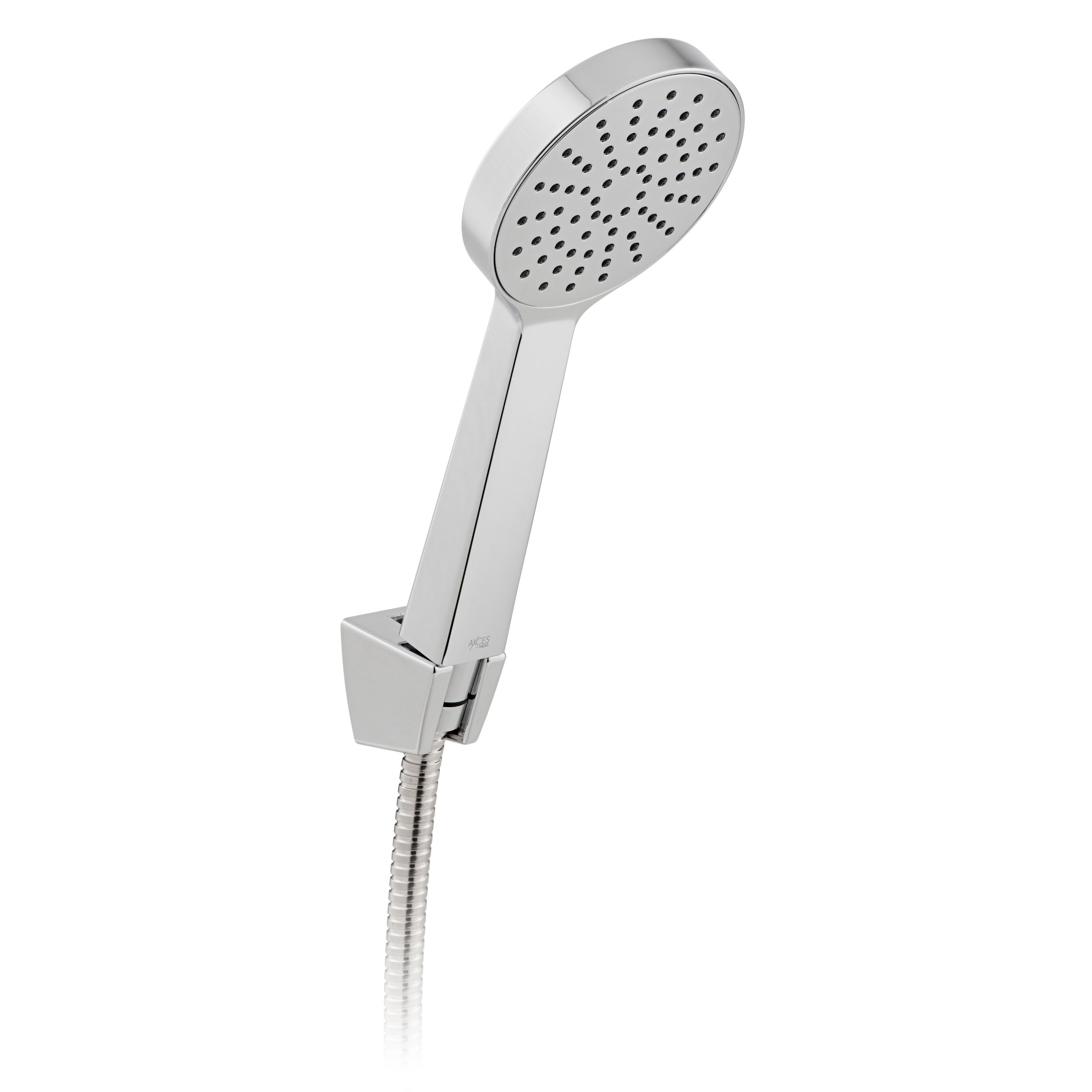 Vado Sirkel Single Function Shower Handset with Hose + Bracket - 10 Year Guarantee
