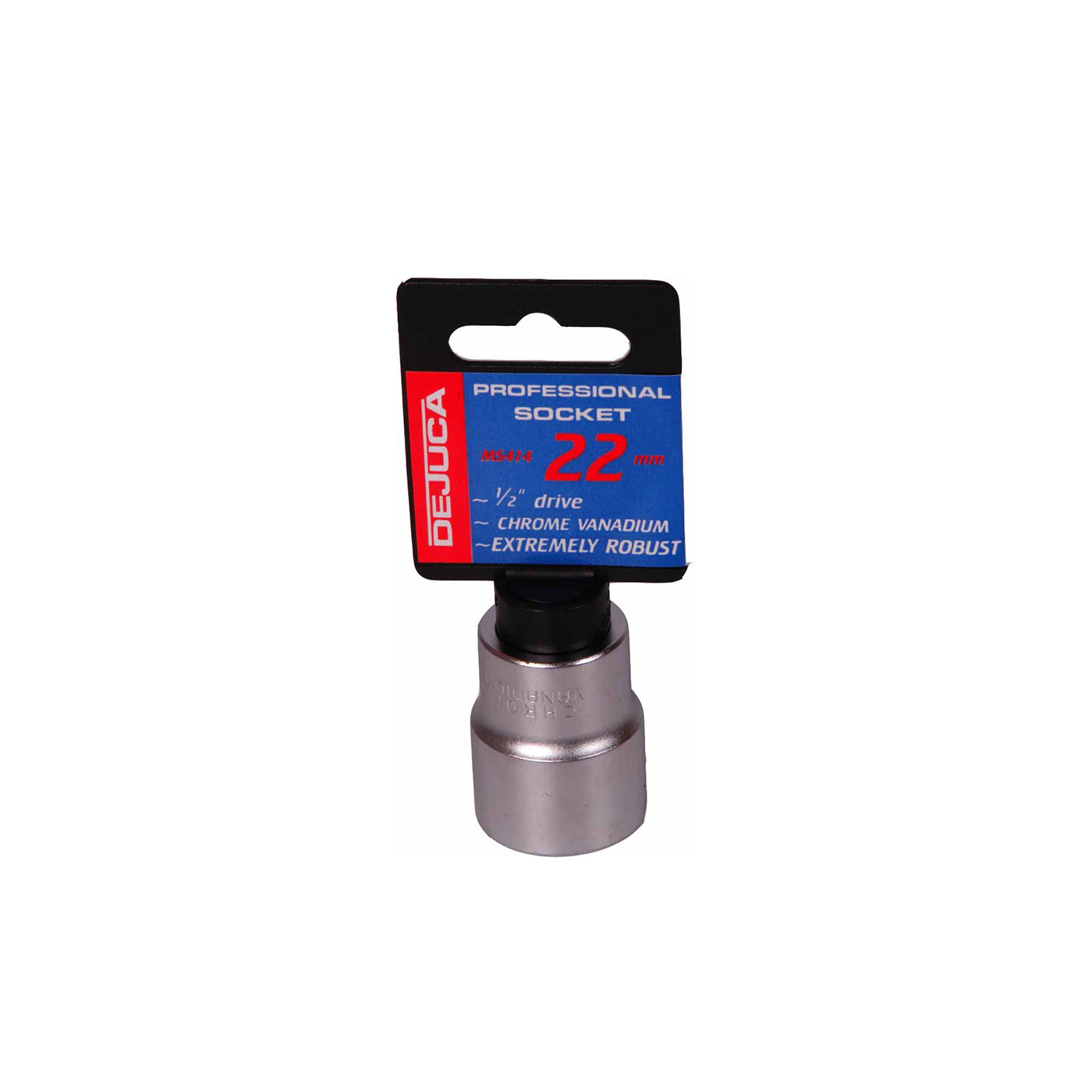 Dejuca - Socket - Cv - Fd - 1/2 Inch drive - 6pt - 22mm - 2 Pack