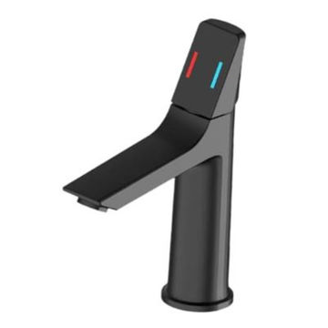 HOMZ BLACK ELEGANT BASIN FAUCET