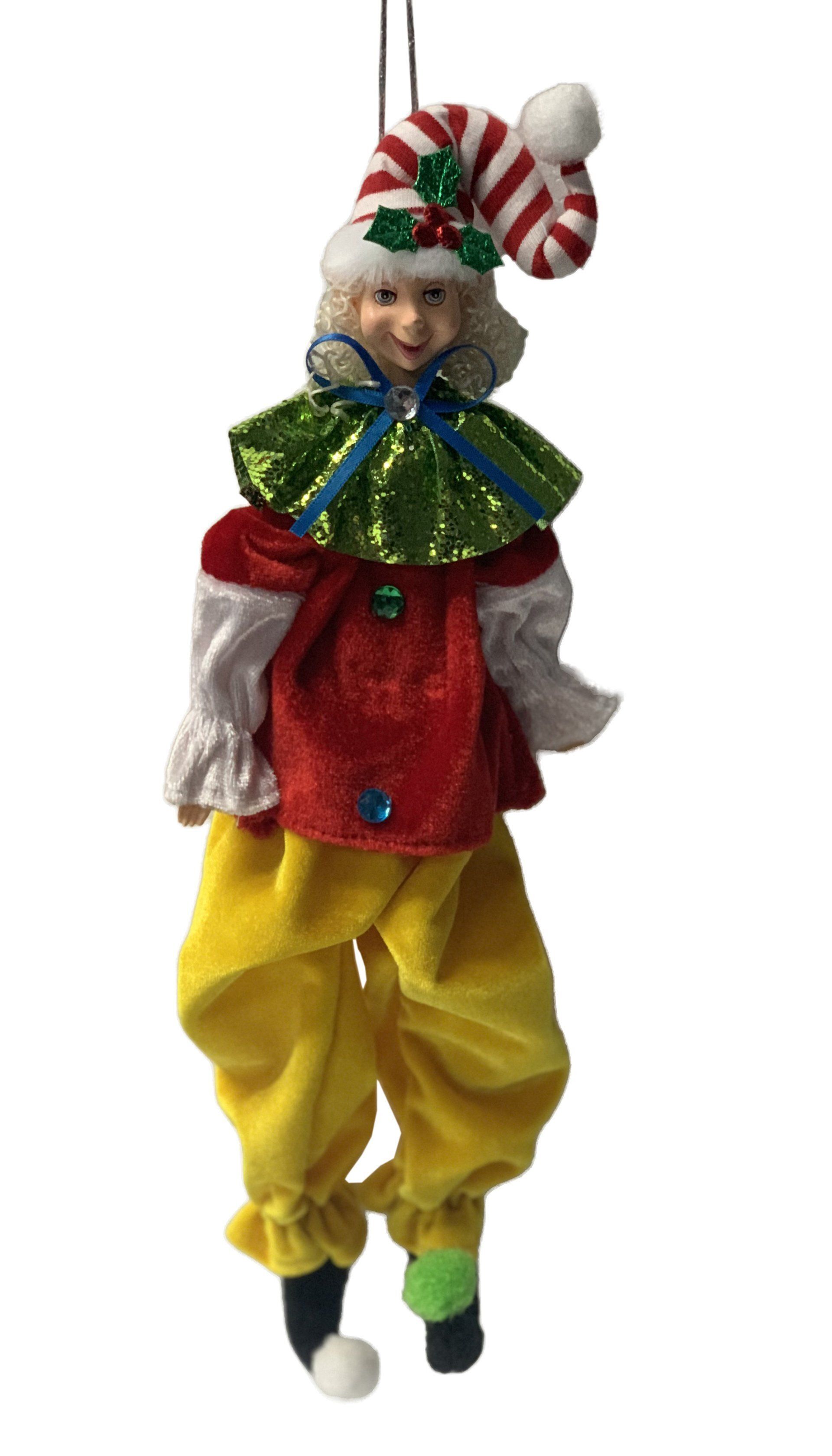 ELF WITH RED JACKET & YELLOW PANTS 35CM