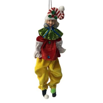ELF WITH RED JACKET & YELLOW PANTS 35CM