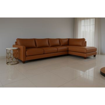 Paushlof Corner Coach - Super Leather - Winsor Tan-left Sided