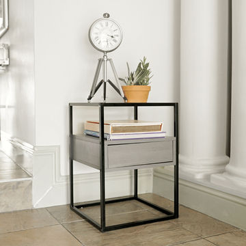 Fine Living Athens Side Table - Grey