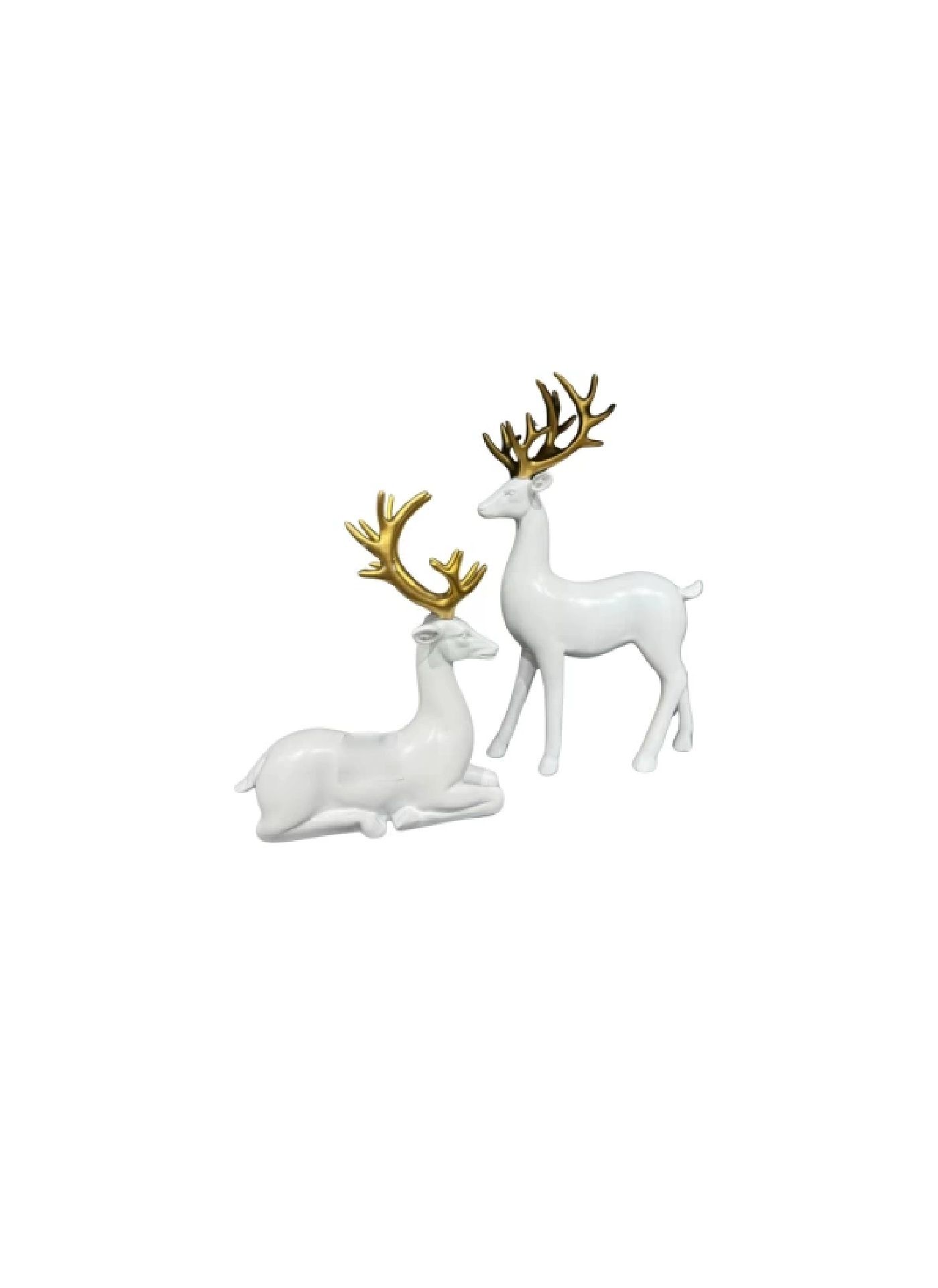 Reindeer Resin Decorative Showpiece