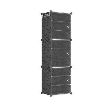 3 CUBE SHOE CABINET SHELVING STORAGE