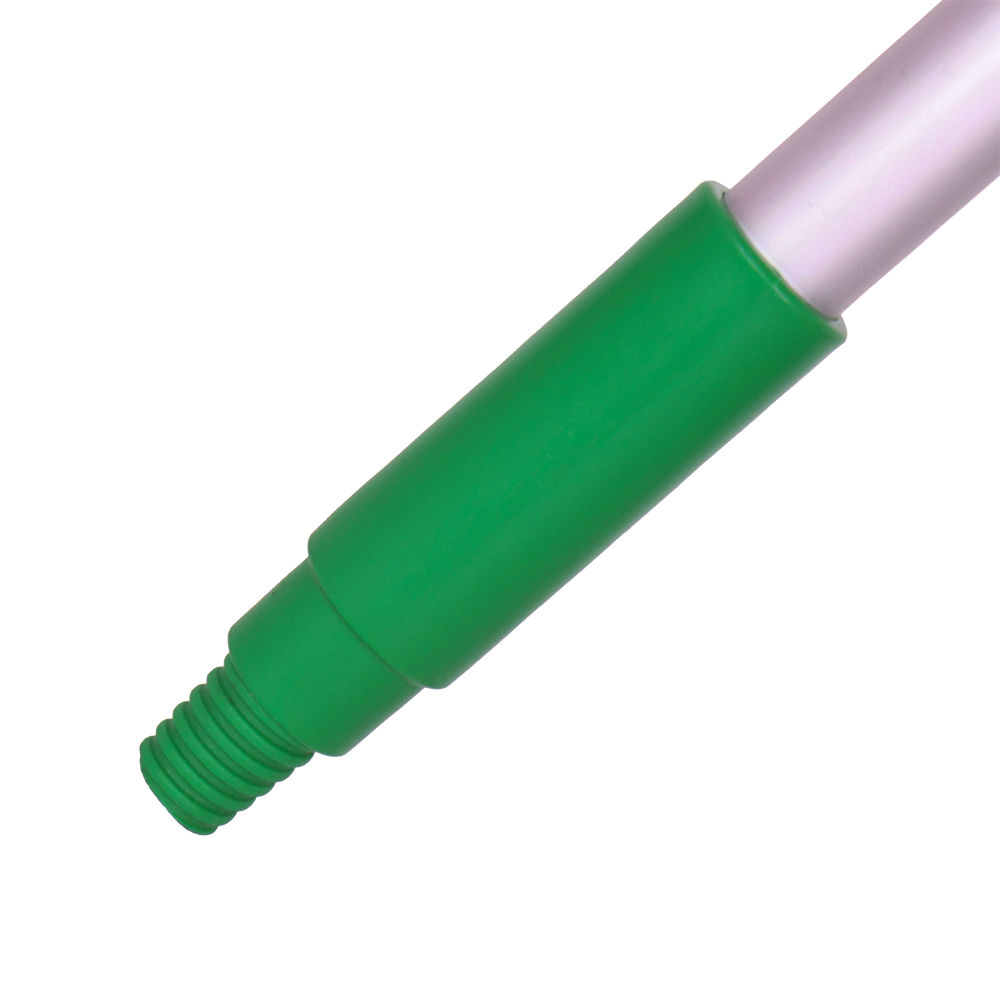 Janitorial Handle - HD Hygiene plastic moulded - Thread 25mm x 1.3m Green