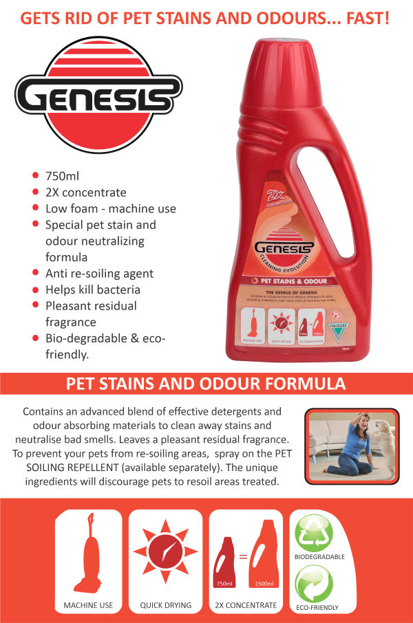 Genesis Concentrate Pet Stain & Odour Removal