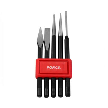 Force - 5 Piece Chisel And Punch Set 2Xchisels And 3Xpunches