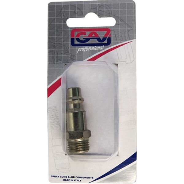 GAV Quick Coupler/Inserts1/4M Usa Packaged
