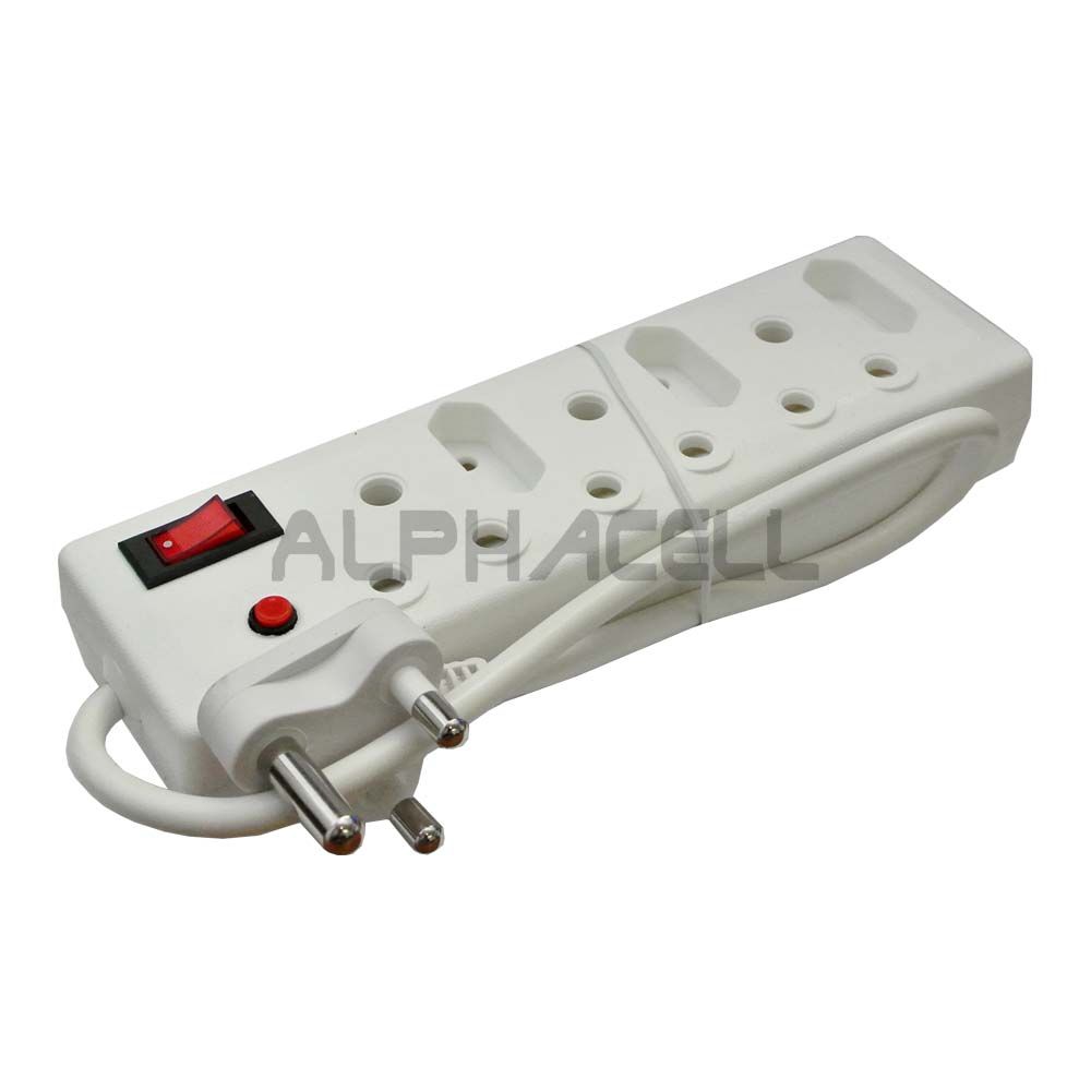 MULTIPLUG - 6 WAY WITH 1 SWITCH