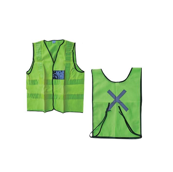 Reflective Waist Jacket Lime XX-Large - 3 Pack