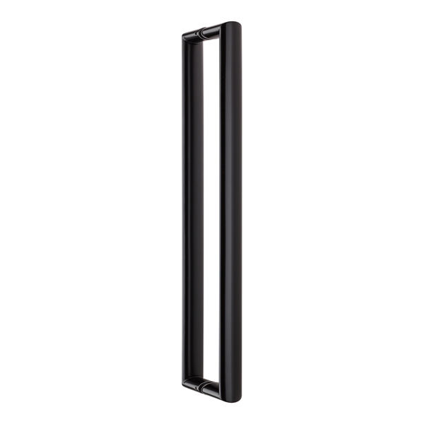 OVAL MITRED PULL HANDLE - Black