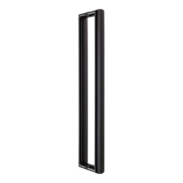 OVAL MITRED PULL HANDLE - Black