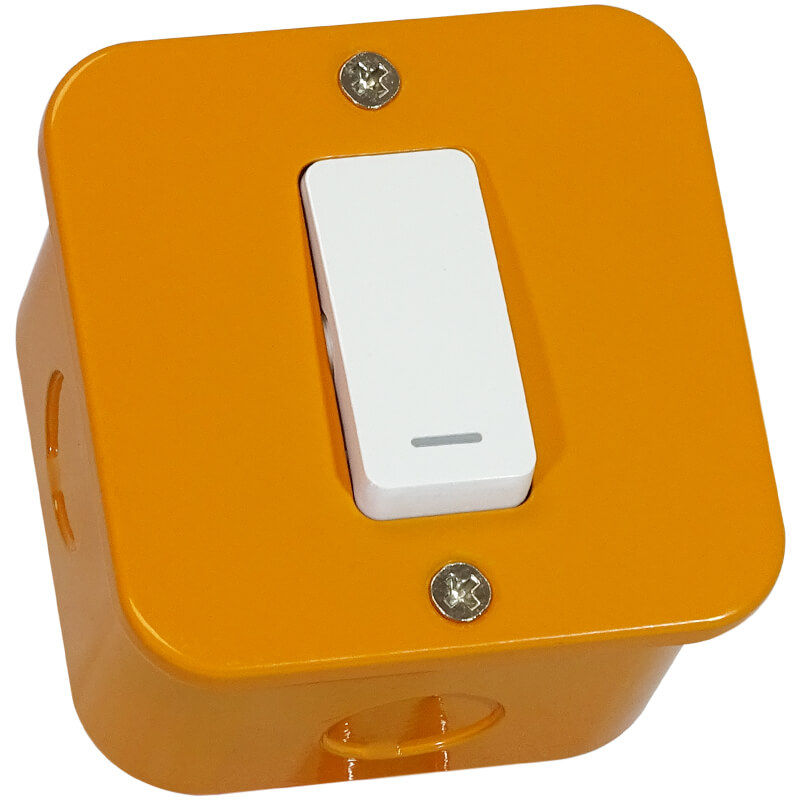 Orange Industrial One Lever Switch (VMC111AM) - Veti