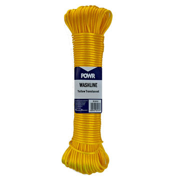POWR Wash line Yellow Translucent 3mm x 30m