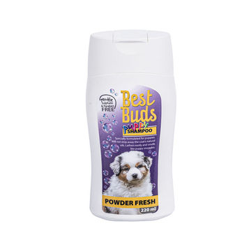 Dog Shampoo - For Puppies - Powder Fresh - Gentle - 220ml - 2 Pack