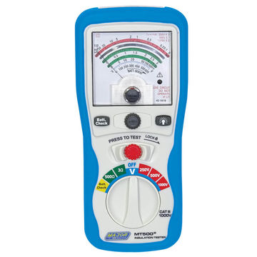 Analogue Insulation Tester (MT500) - Major Tech