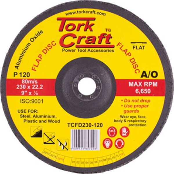 Flap Sanding Disc 230Mm 120Grit