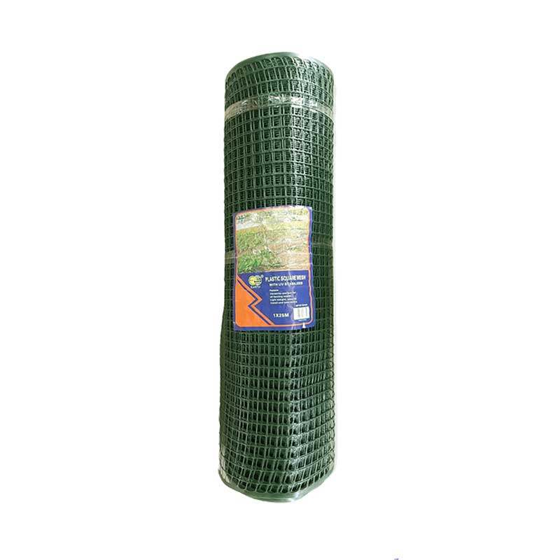 EARTH Garden Fence Roll Plastic Green 1m x 25m (30x30mm)