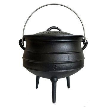 Lifespace Cast Iron No 3 Potjie Pot - 7,8lt