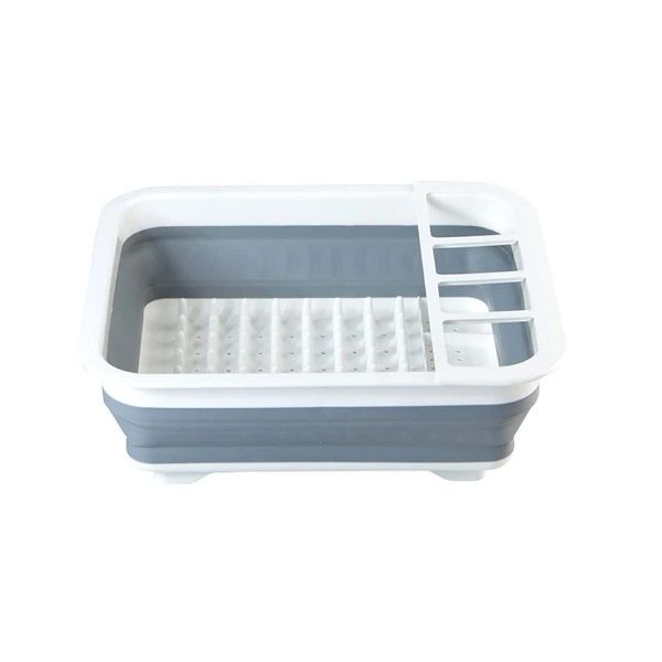 Collapsible Draining Basket For Dishes-JG20375420