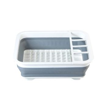 Collapsible Draining Basket For Dishes-JG20375420