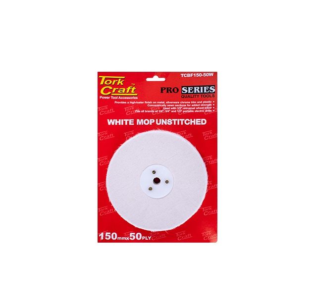 Tork Craft - Colour Buff/Mop 150mm x 3 Section x 30mm Thick