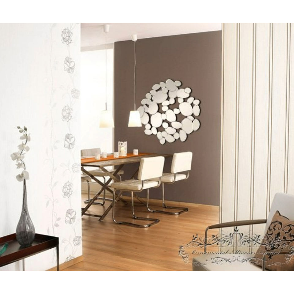 KC FURN-Pebble Round Wall Mirror