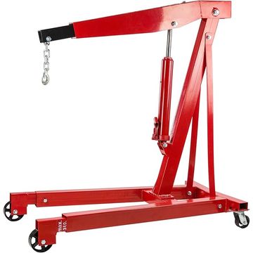 3-Ton Hydraulic Folding Engine Hoist | Heavy-Duty Workshop Crane | 3000 kg Capacity