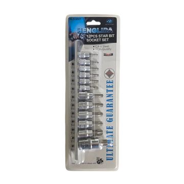 NT TOOLS - Torx / Spline Socket Set - 12 Pcs CR-V