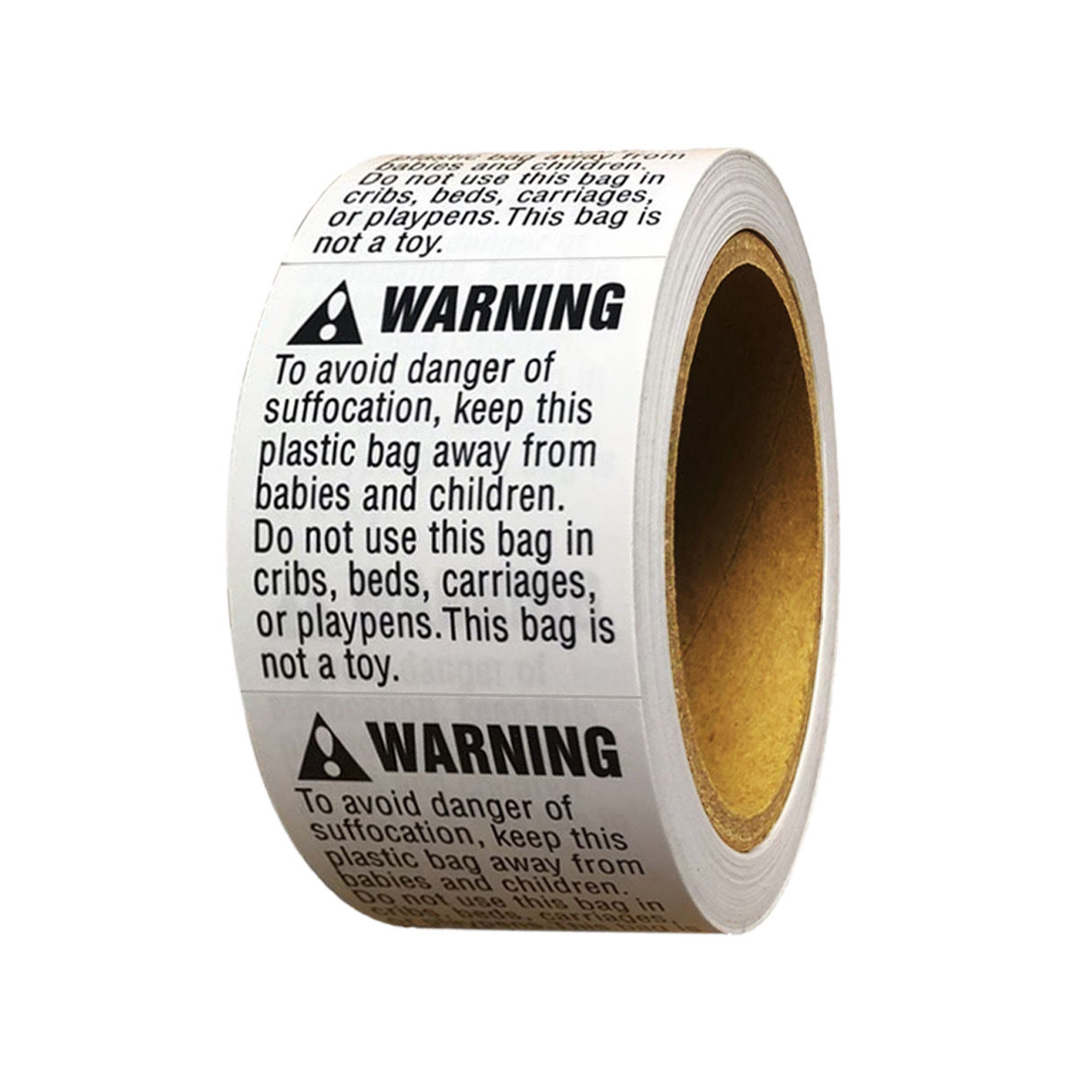 Warning Stickers - 500pc
