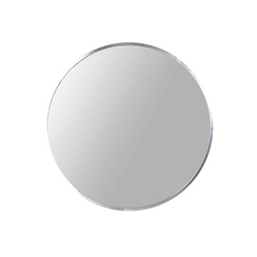 Vividitto - Naisha Round Mirror - Silver - 60cm