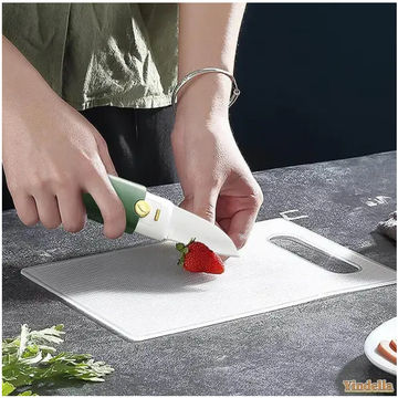 Stainless Steel 2 In 1 Fruit Knife With Peeler