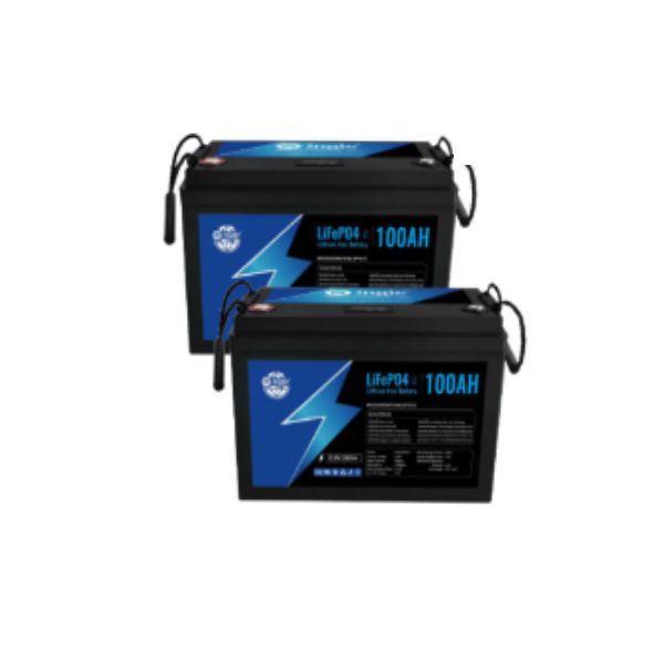 2 x 12.8V 100AH LiFeP04 Lithium Iron Battery - INGLE