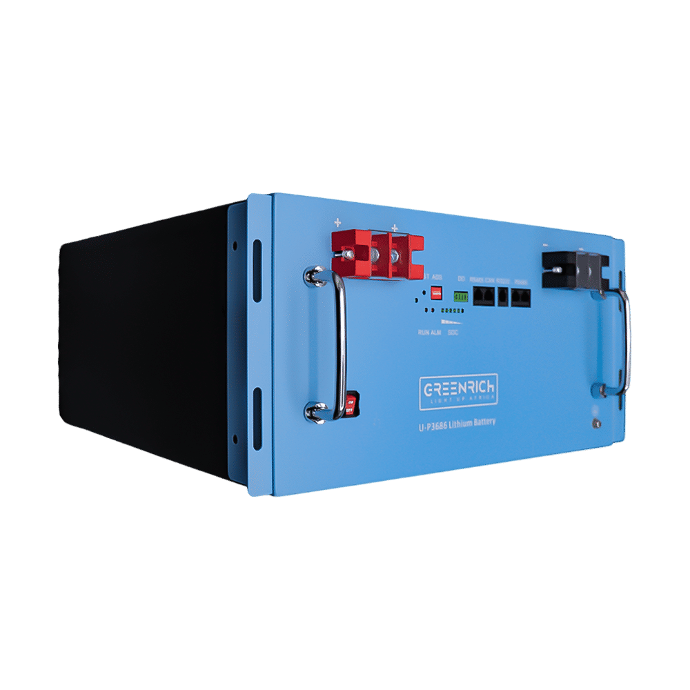 3.68kWh 72Ah 51.2VDC Greenrich LIFePO4 Battery