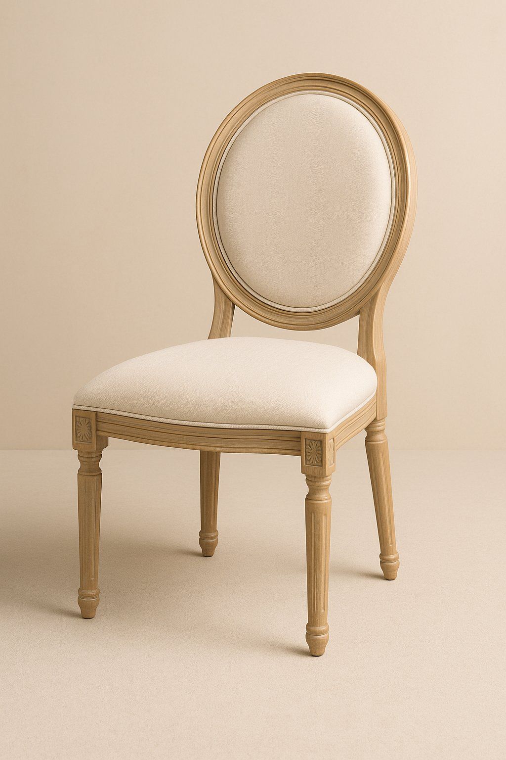 IG Furn- Louis Upholstered Back Chair