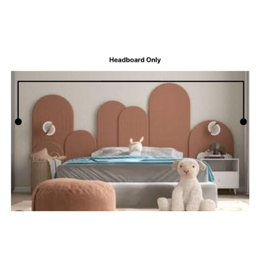 Corduroy panel Double Headboard