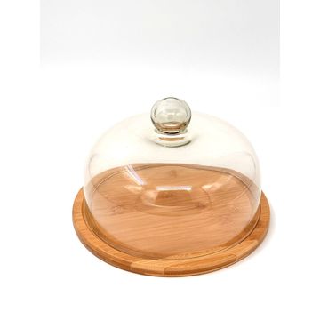 Cake Bamboo Base Dome