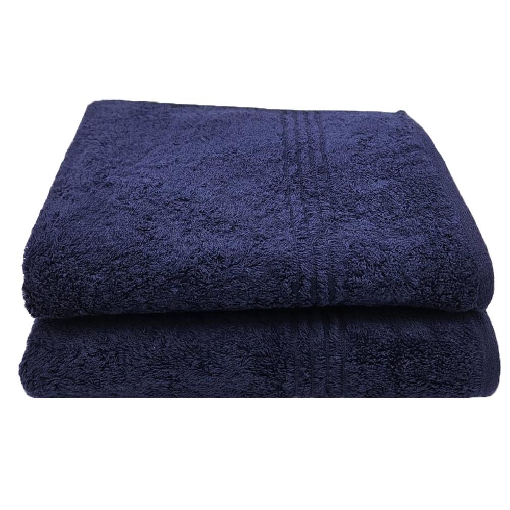 Glodina Black Label Luxury Marathon Snag Proof 550gsm -Bath Sheet -Pack of 2 -Navy